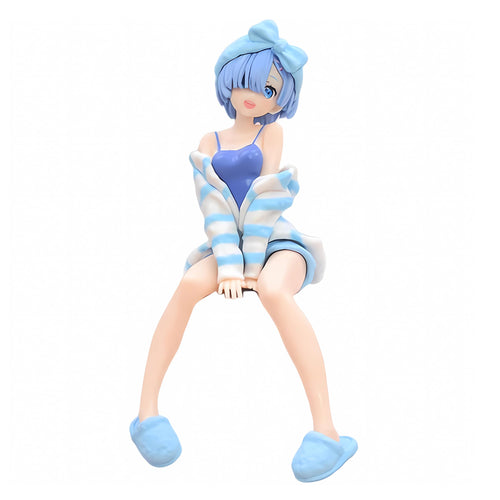 DEMMOENSLA Remi Figure Rami Action Figures Anime Girl Figure Cutecore Kawaii Decor 5.7inches (Blue)